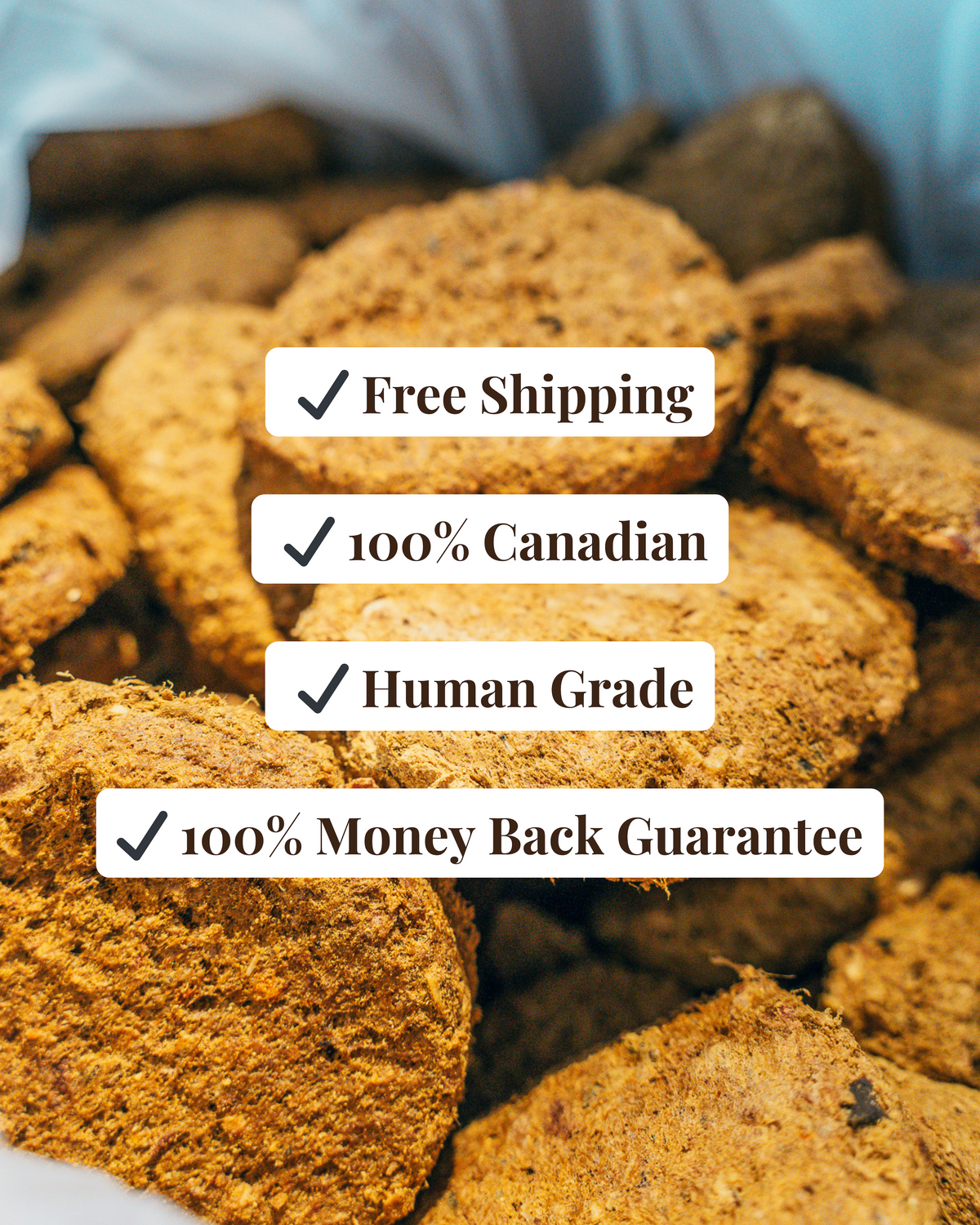 a short video explainging our guarantee and free shipping
